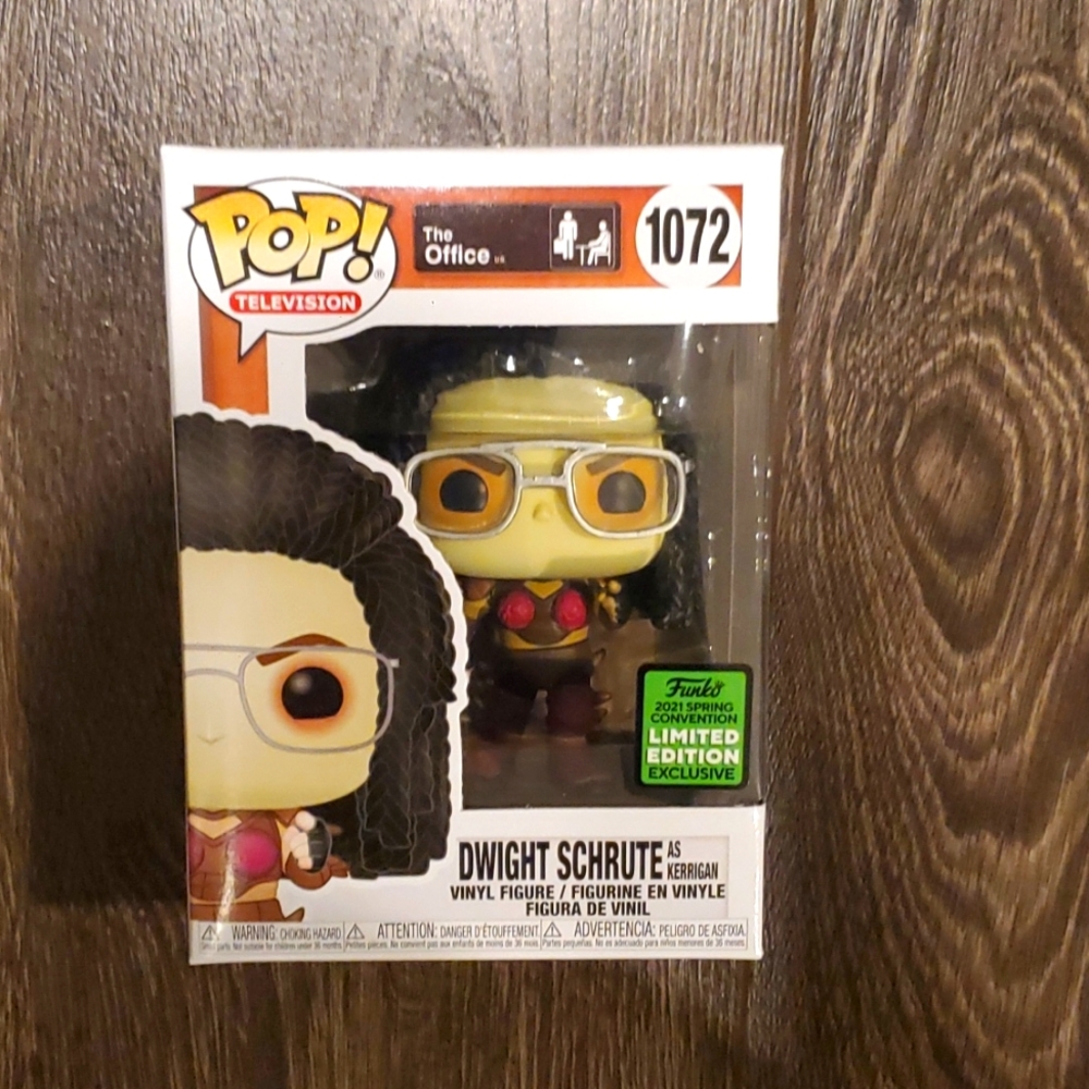The Office Dwight Schrute as Kerrigan Funko Pop #1072 Limited Edition 2021 Con